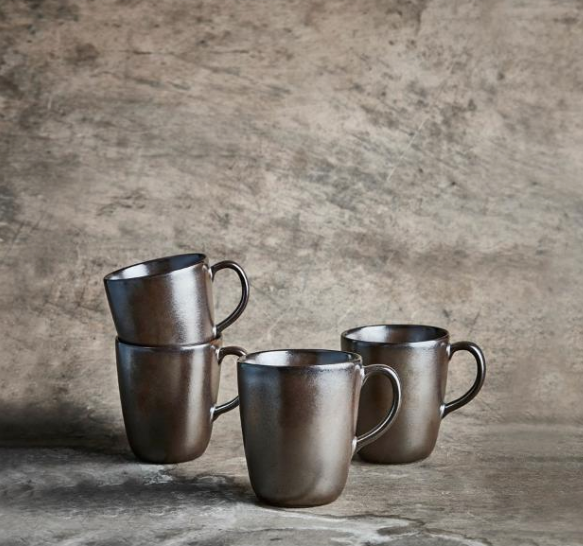 RAW Metallic Brown, krus m/hank