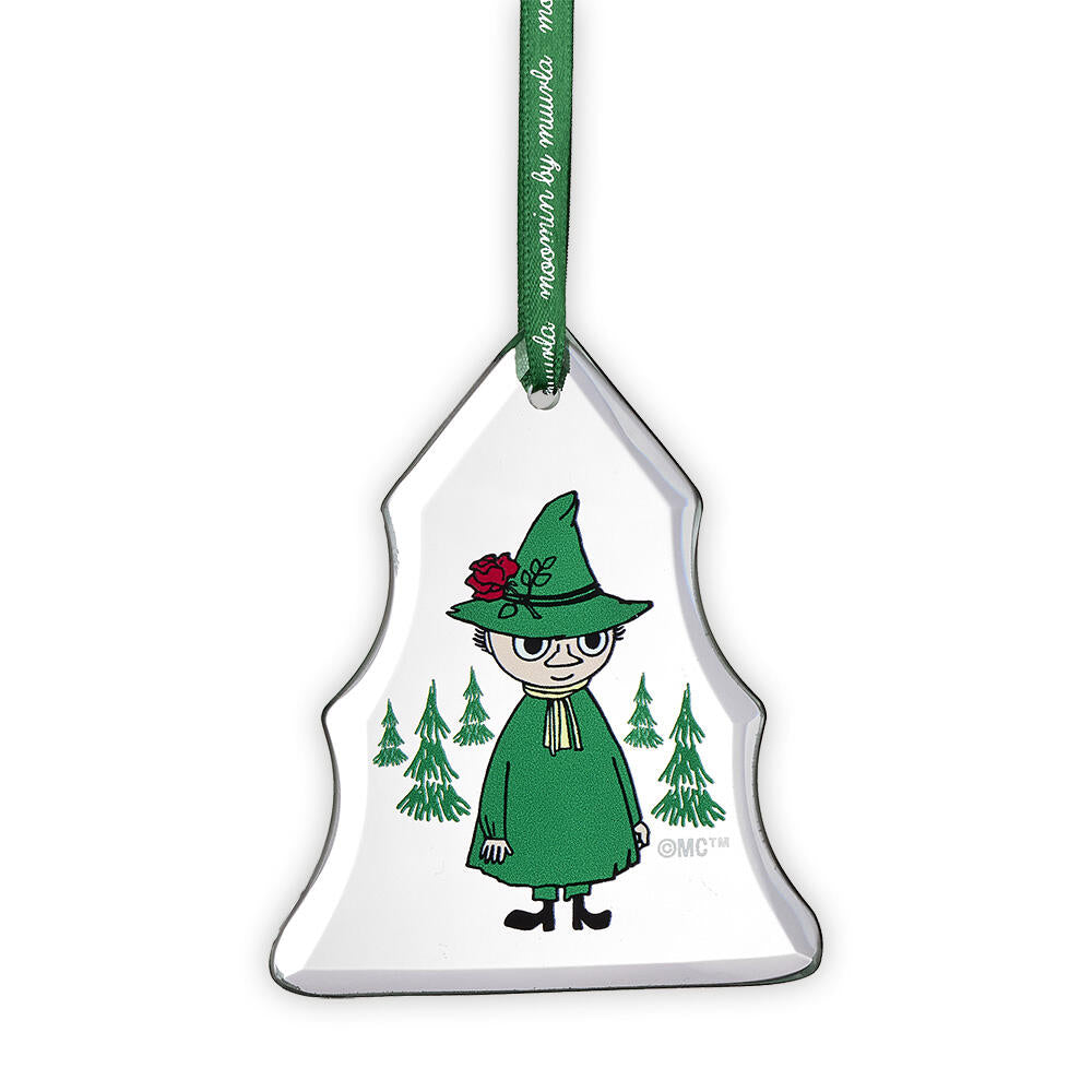 Mummi glassdekor 8 cm, Snusmumrikken