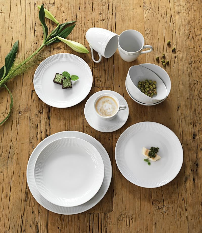 Relief Suppetallerken 22cm, 4 stk