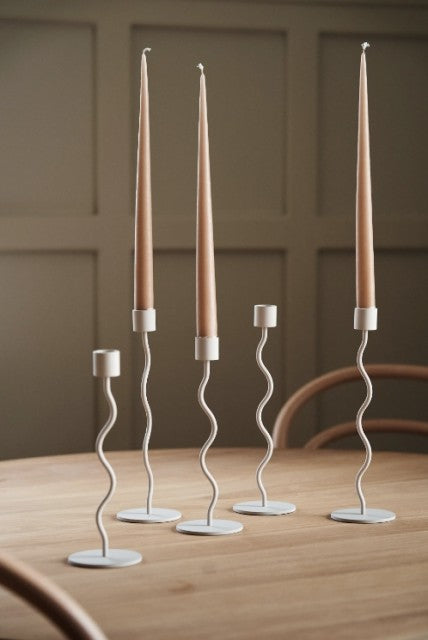 Curved Lysestake 23cm, Sand