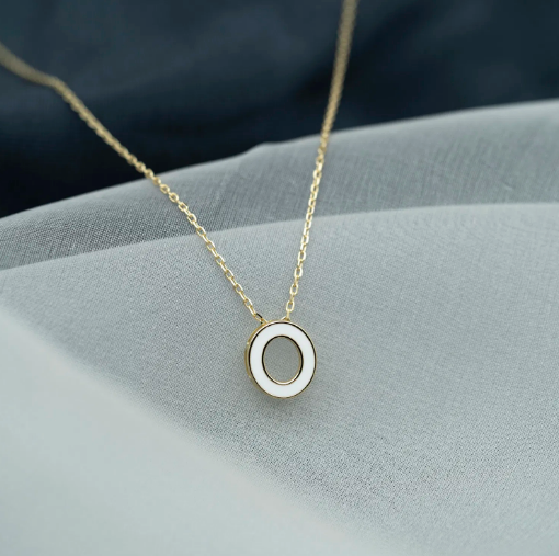 SMYKKE I SØLV BOKSTAV O