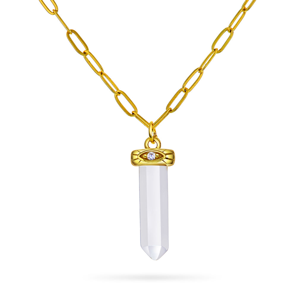 GUIDANCE PENDELSMYKKE SØLV, BERGKRYSTALL