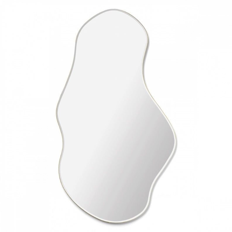 Pond Mirror Large, Brass