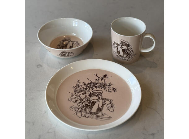 Flåklypa Flåklypa asjett 20cm, Ludvig i Åsgårdstrand