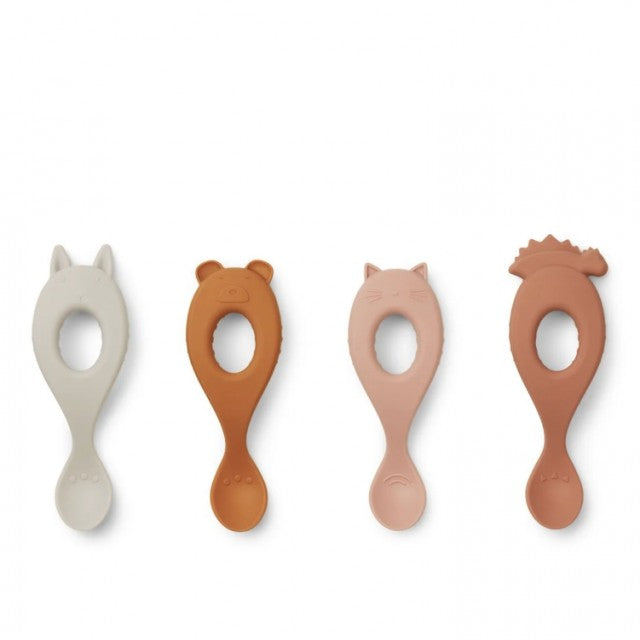 Liva Spiseskjeer 4stk, Rose Mix