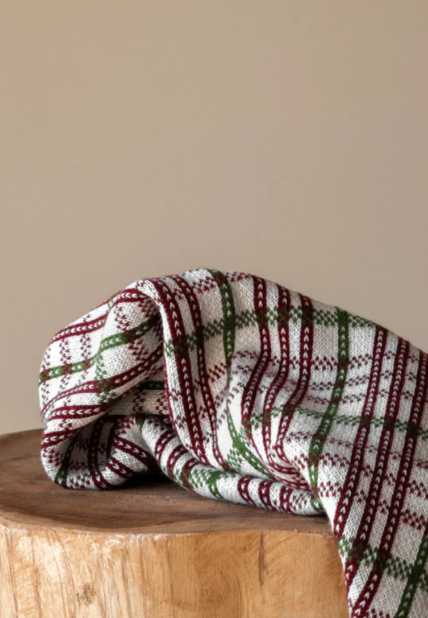 Strikket kjøkkenhåndkle, Winter Whisper