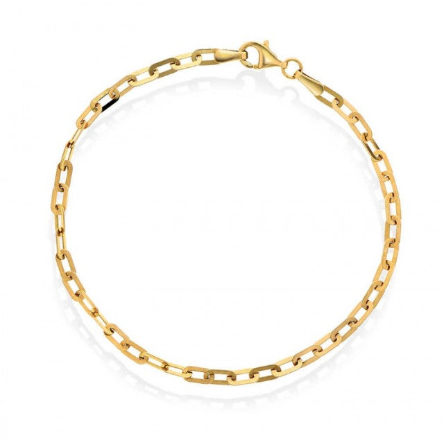 Armbånd i gull, 5 mm