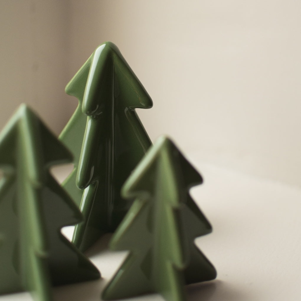 Winter Tree Medium, Green