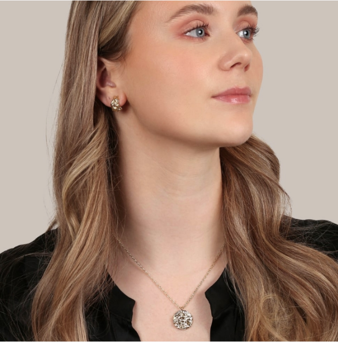 LAUREN COIN FORGYLT HALSKJEDE