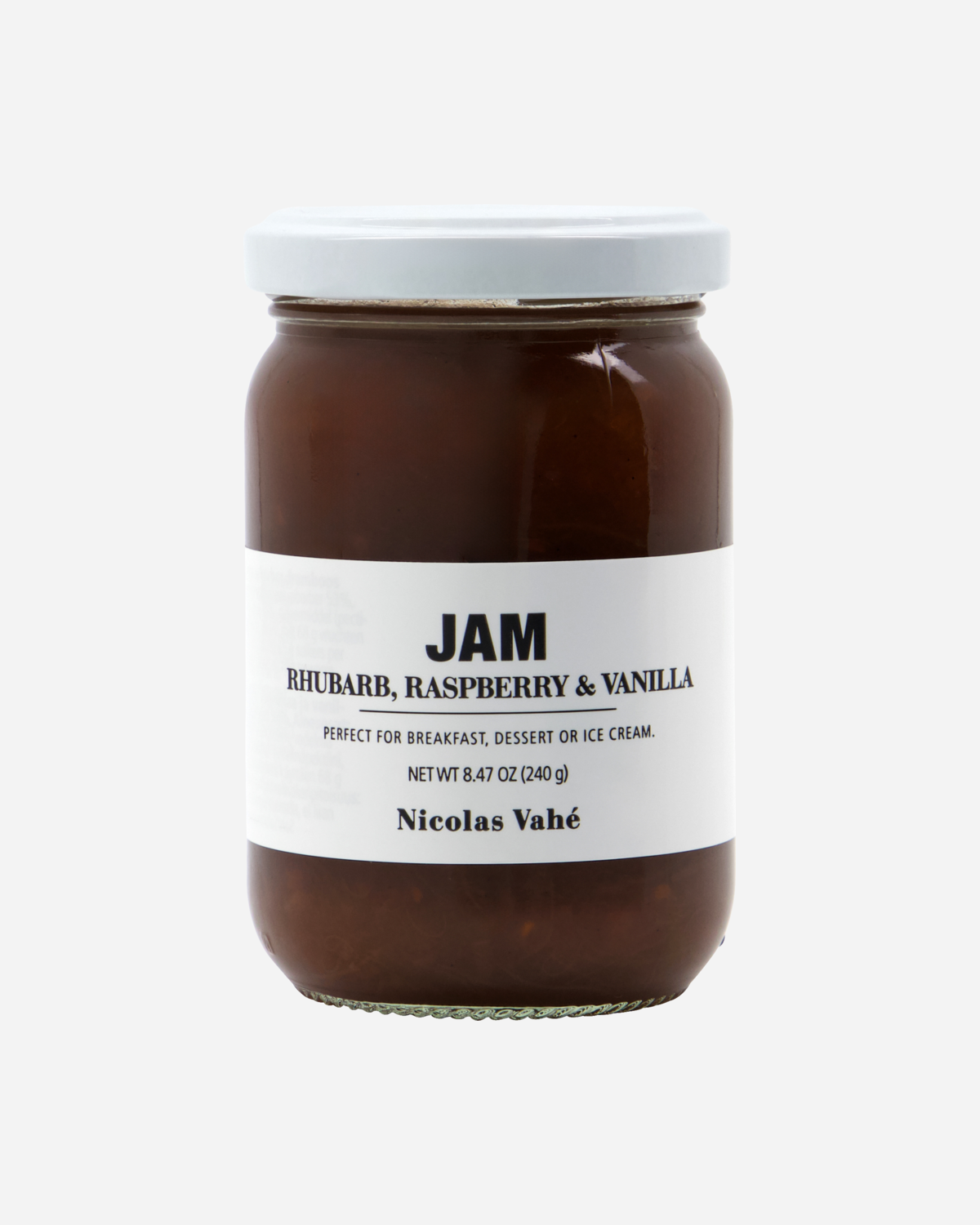 Jam, Rhubarb, Rasberry & Vanilla
