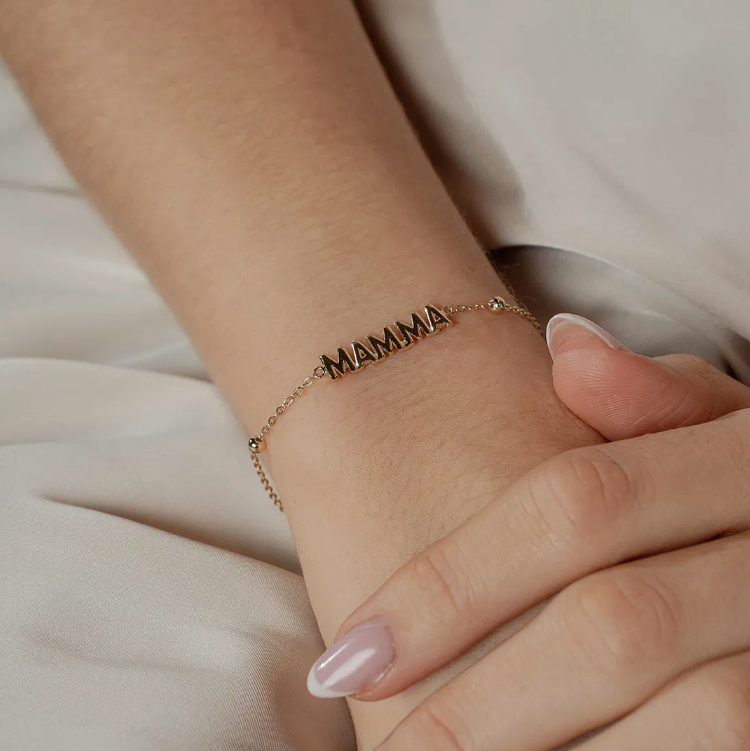 ARMBÅND I SØLV - MAMMA