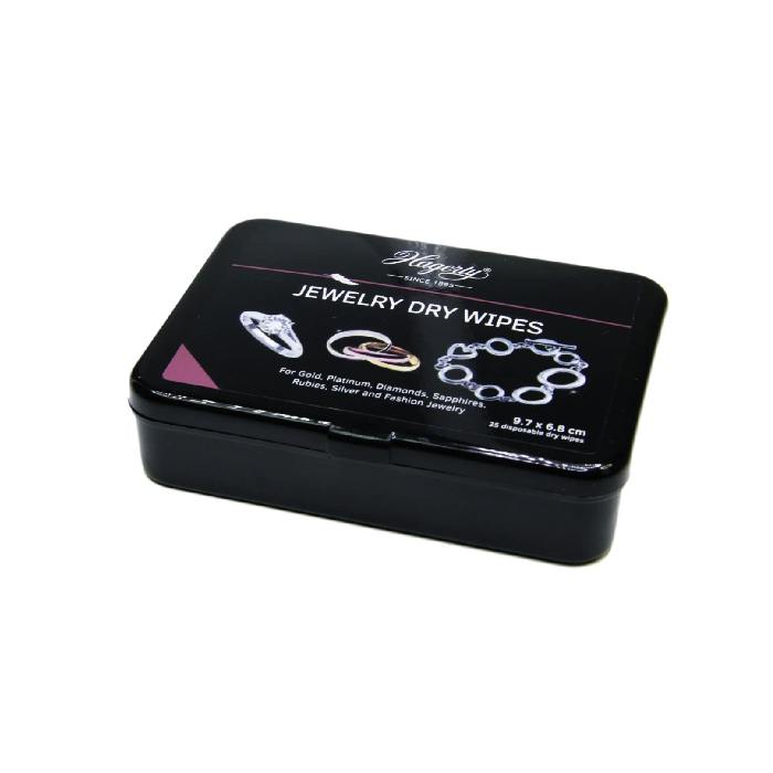 Jewelry dry wipes, 25 stk