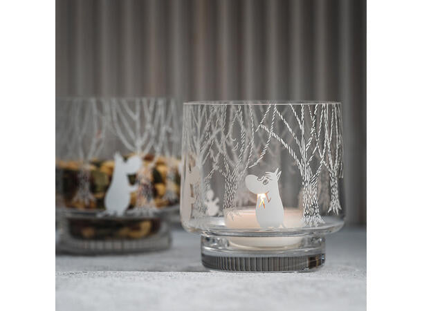 Mummi telysholder 9cm, I skogen