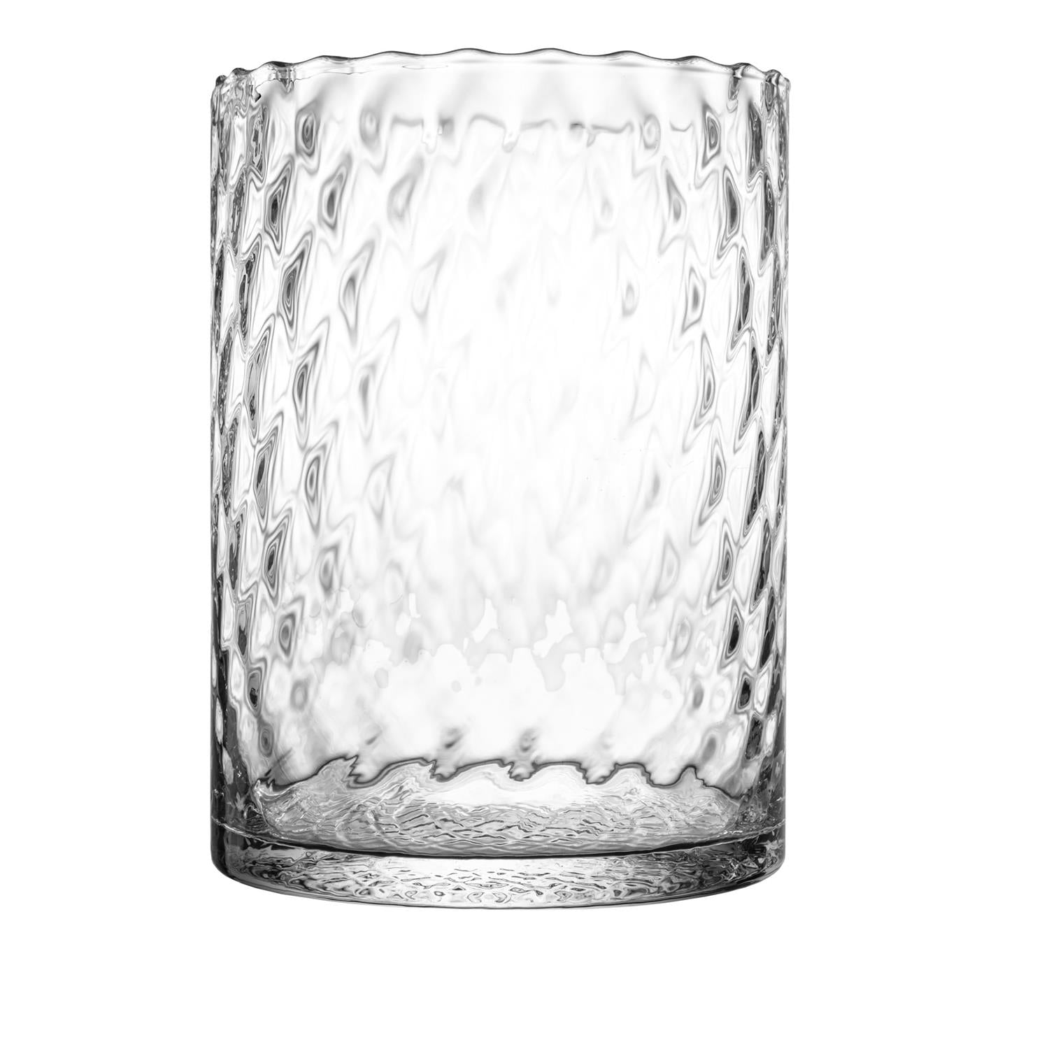 Harlekin Lykt/Vase 24cm, Klar