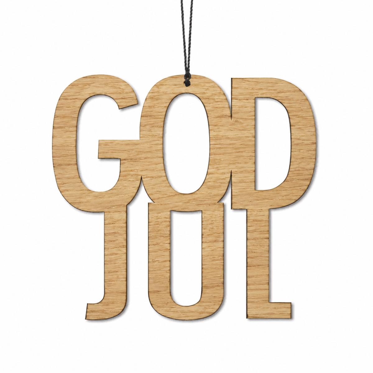 Oppheng God Jul eik 2 stk