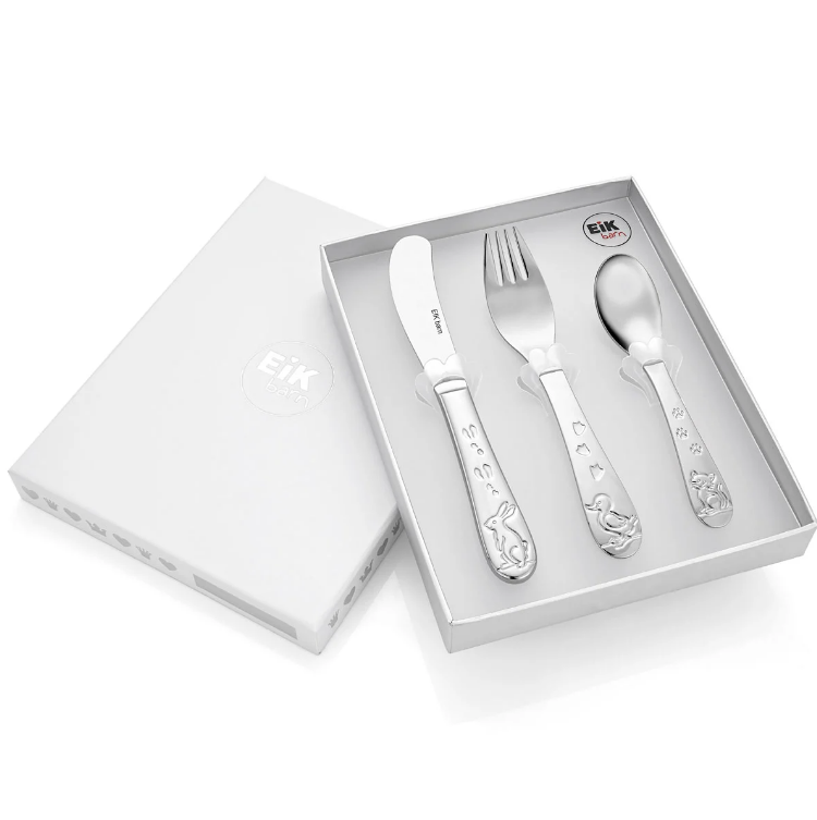 Stålbestikk i 3 deler, Spor