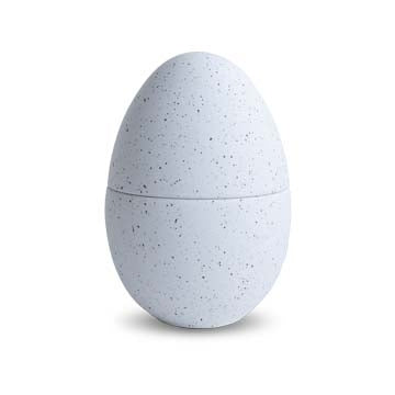 Bonbonniere 18cm, White/Mud