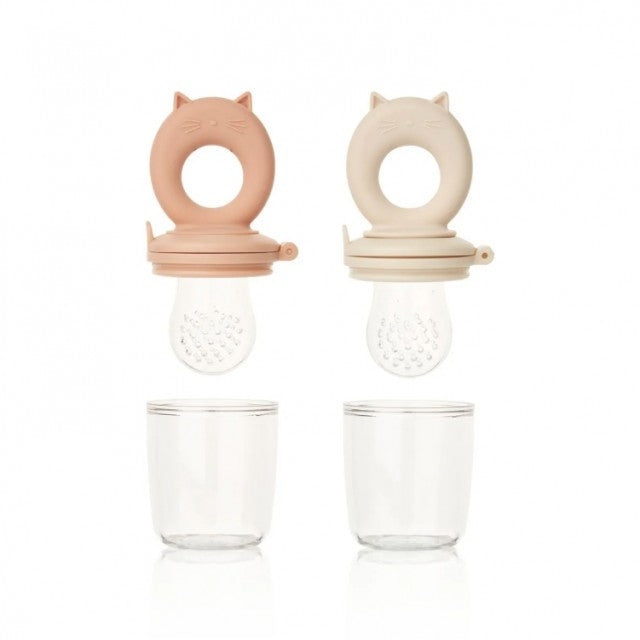 Miranda Food Feeder 2pk, Tuscany Rose