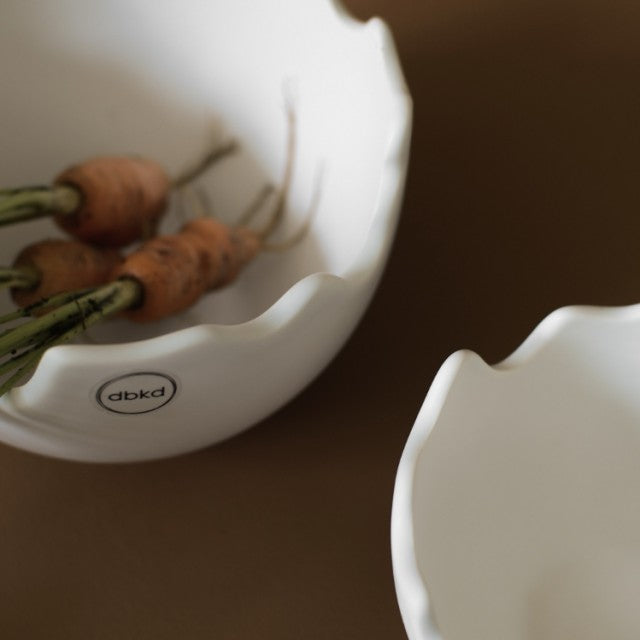 Happy Easter Skål Small, White