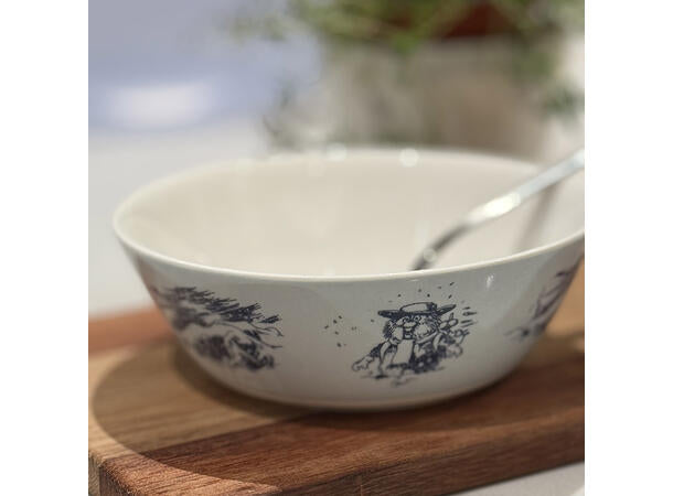 Flåklypa Flåklypa skål 14cm, Ludvig i snøføyka