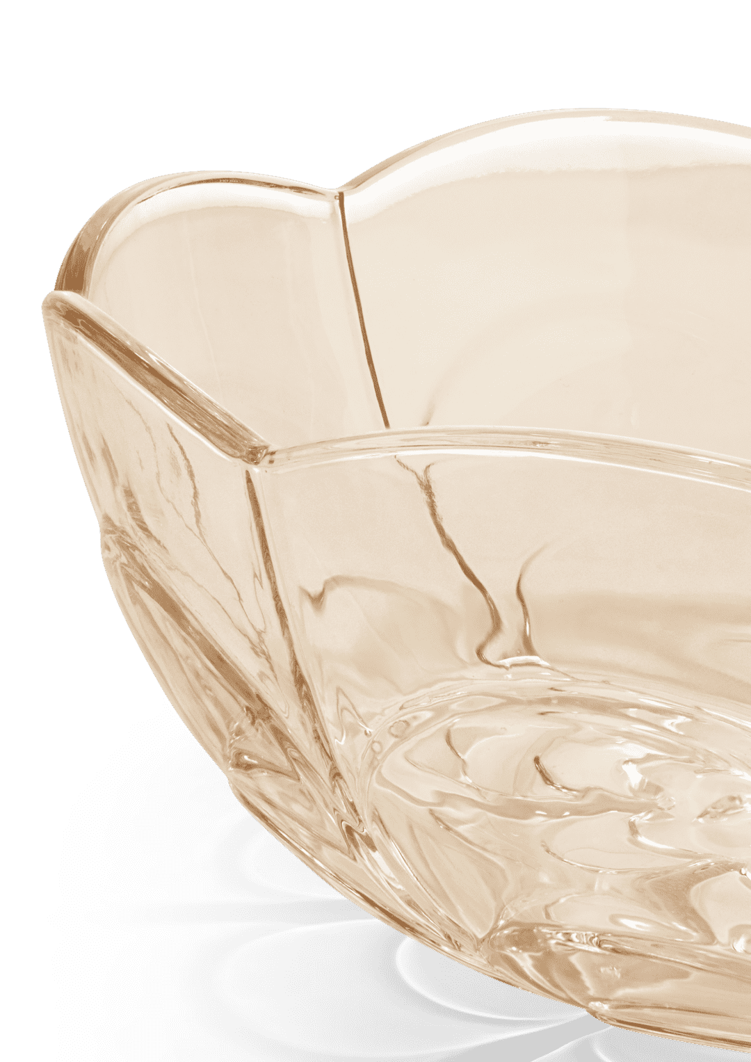 LILY SKÅL 23CM, TOFFEE ROSE