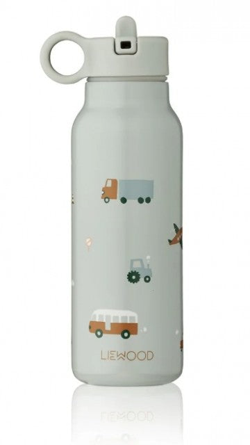 Falk Drikkeflaske 350ml, Vehicles/Dove Blue Mix
