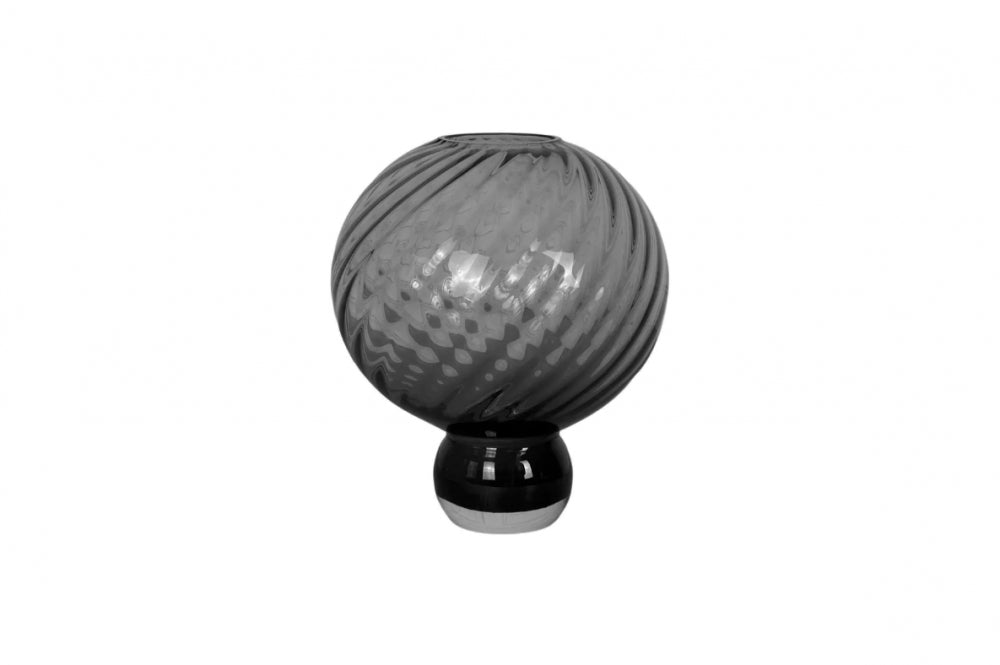 Meadow Swirl Vase Medium, Grey