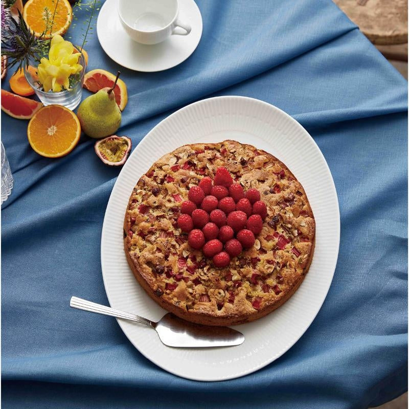 Relief Ovalt serveringsfat, 40x31 cm