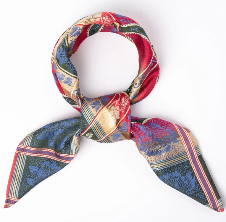 EUFEMIA SILKESKJERF, 70X70CM