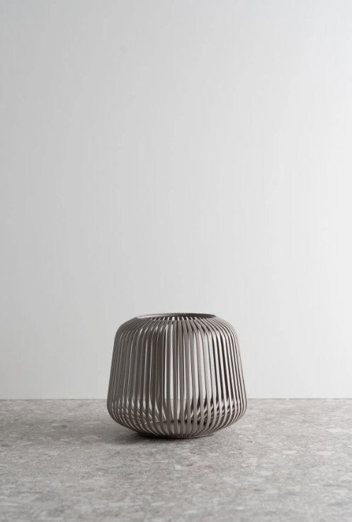 Lito lanterne lyslykt svart, 20 cm