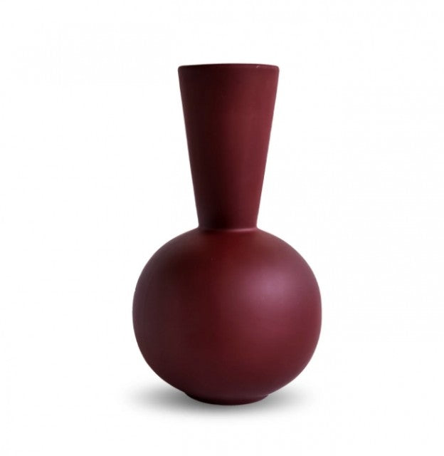 Trumpet Vase 30cm, Berry