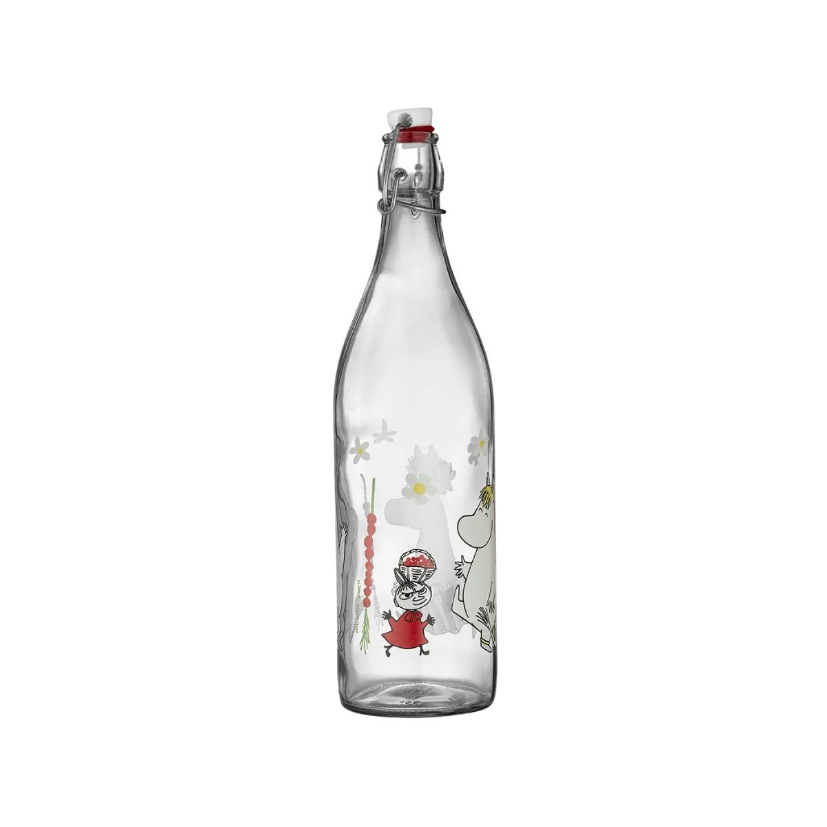 Mummi glassflaske 1 L, Jordbær