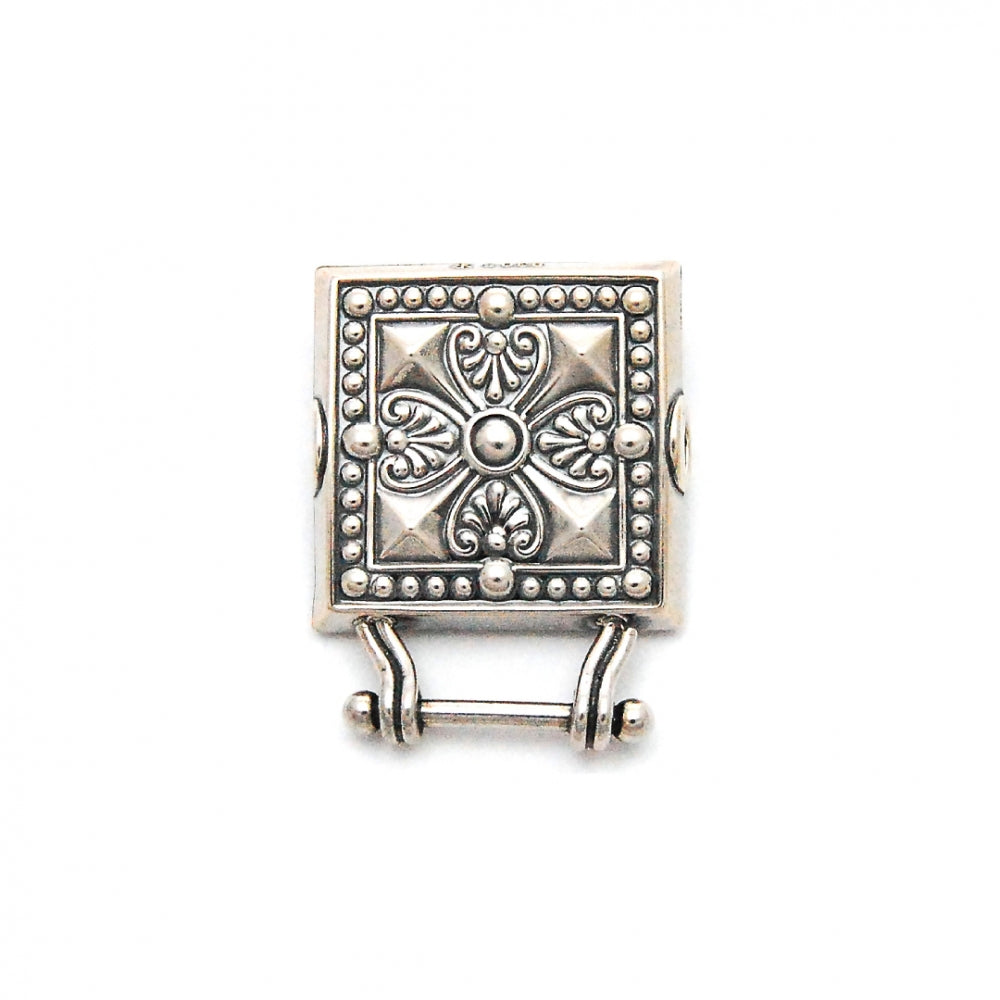 Fjordsylv Veskestøl med smal hempe, oksidert