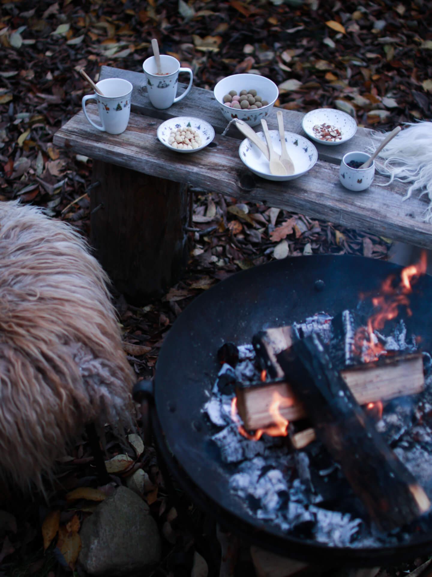 Julemorgen Story serviett, 40x40 cm