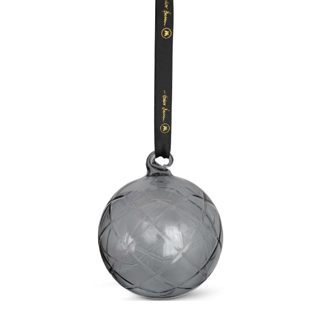 LUX dekorkule 8 cm, Koksgrå