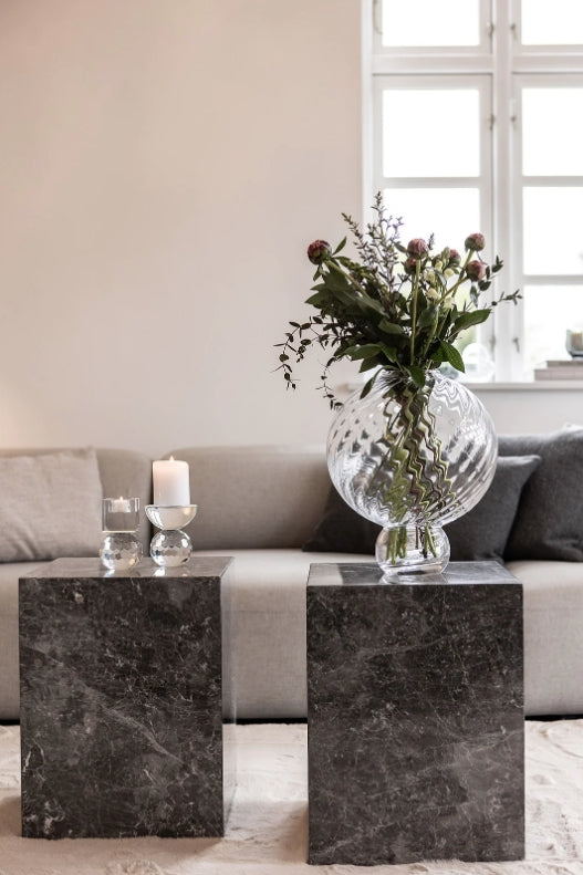 Meadow Swirl Vase Large, Clear