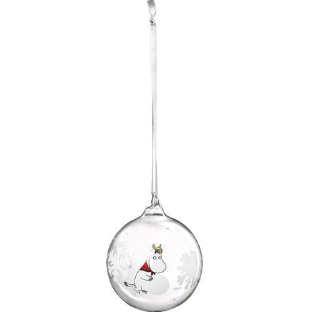 Mummi julekule 9cm, Snøfnugg