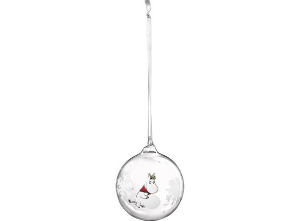 Mummi julekule 9cm, Snøfnugg