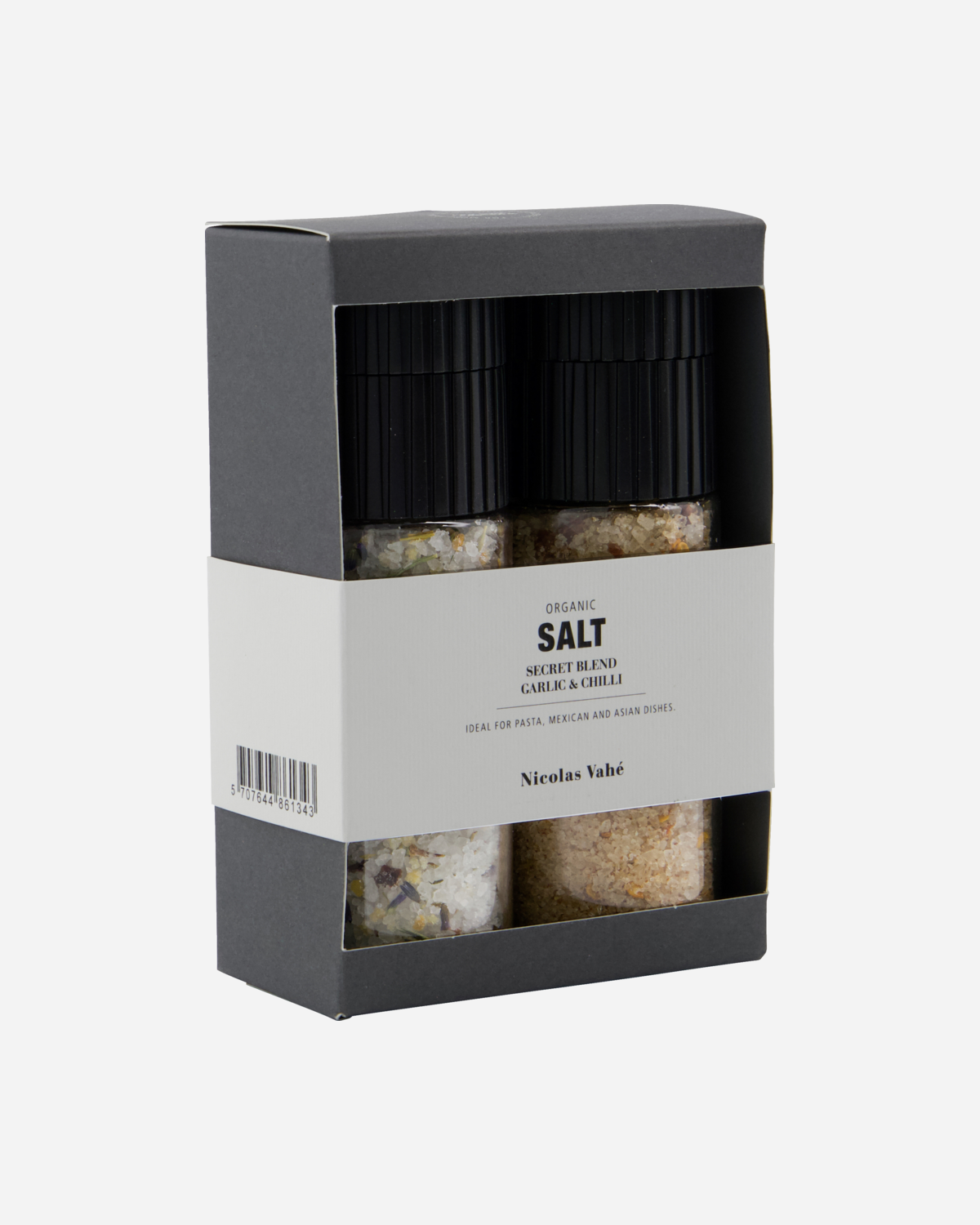Salt, Gaveeske, Secret blend + Garlic & Chilli
