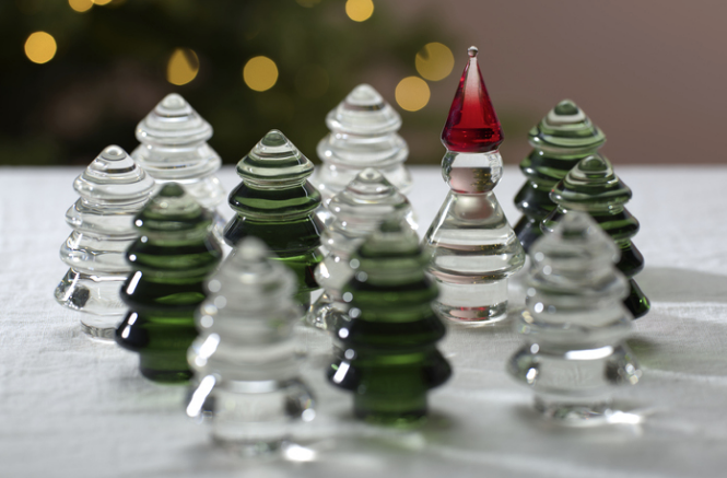 Grantre grønn, 9,7cm