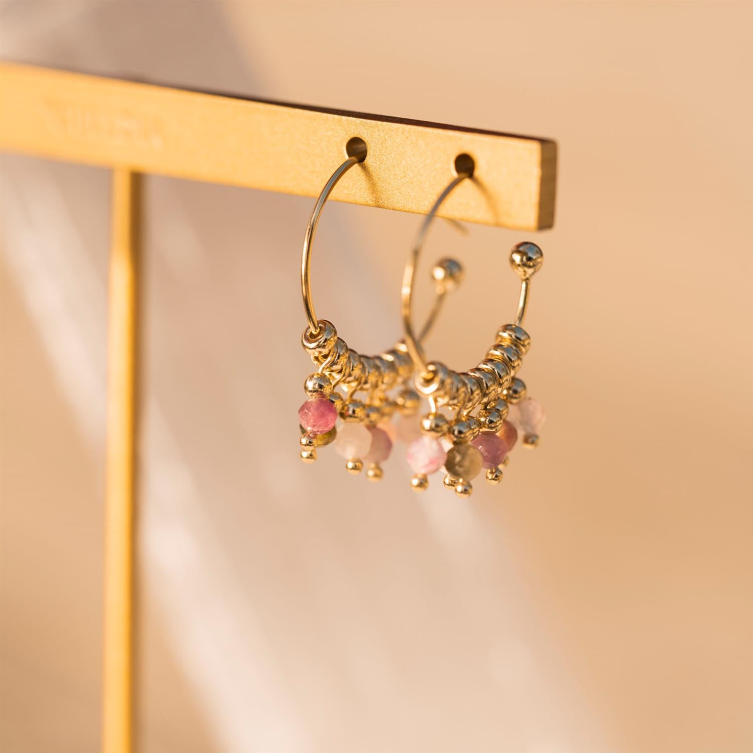 DREAM ØREDOBBER SØLV MED TURMALIN