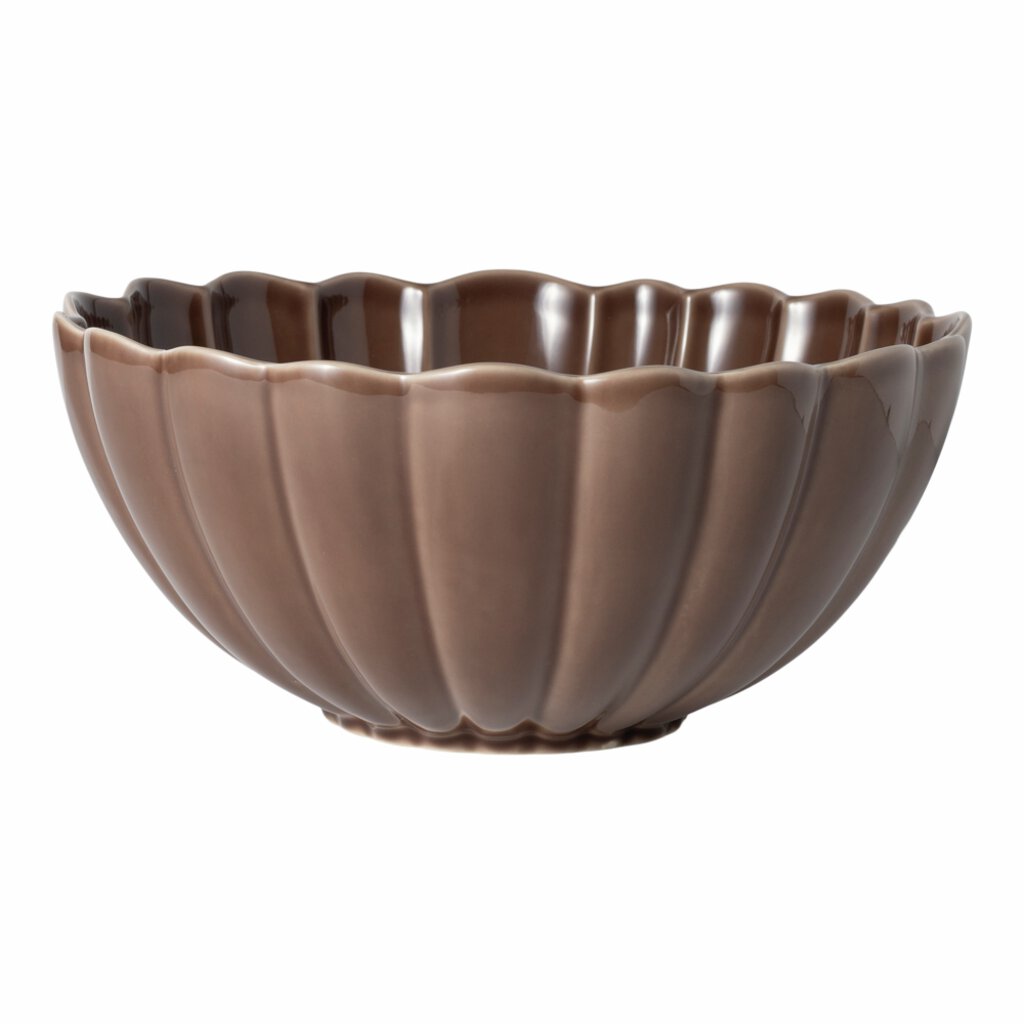 LOTUS SALATSKÅL 26,5CM, BRUN