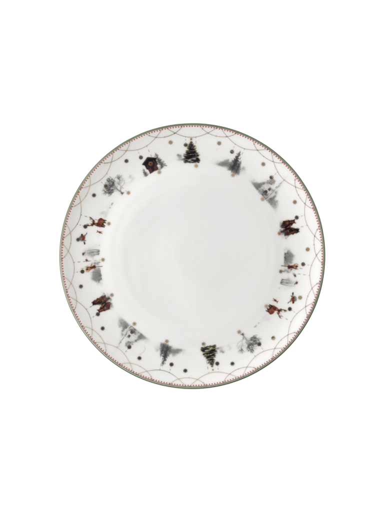 Wik & Walsøe Julemorgen Story asjett, 20 cm