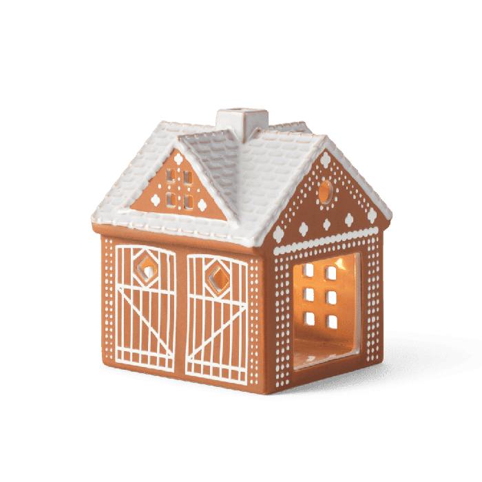 Gingerbread Lyshus, Julestall