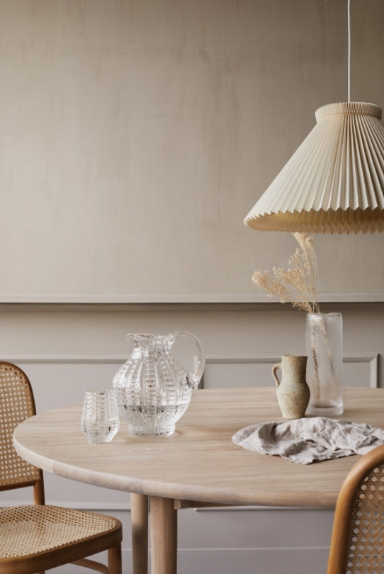 Twisted Drinking Glass, Clear