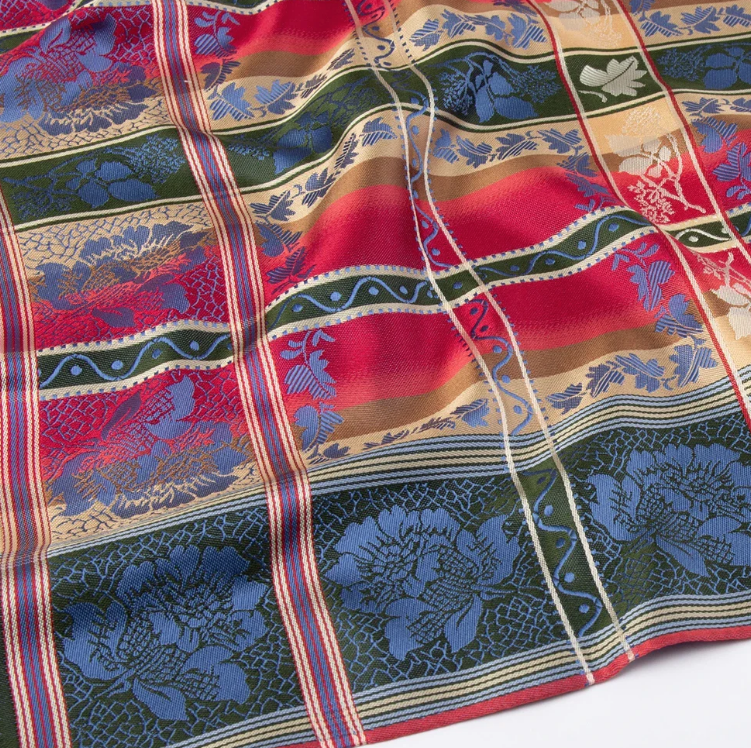 EUFEMIA SILKESKJERF, 70X70CM