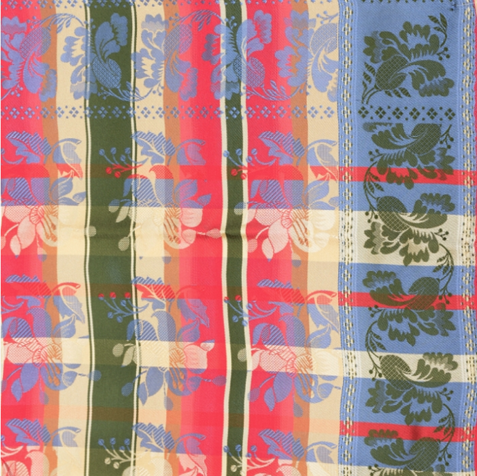 GABRIELLA SILKESKJERF, 70X70CM