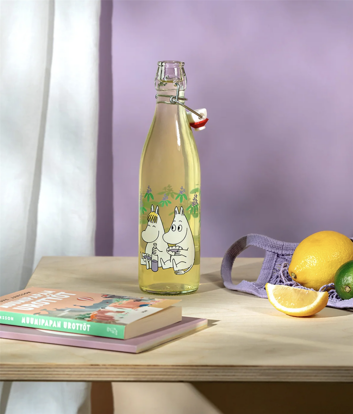 Mummi glassflaske 0,5 L, Hyllebær