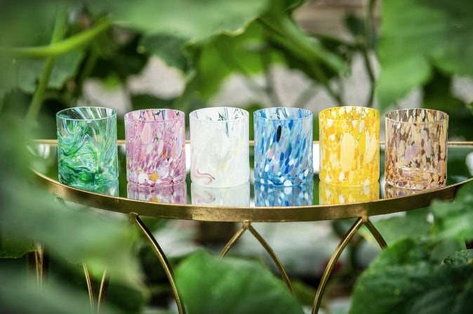 Swirl Drikkeglass/Lykt 35cl, Brun