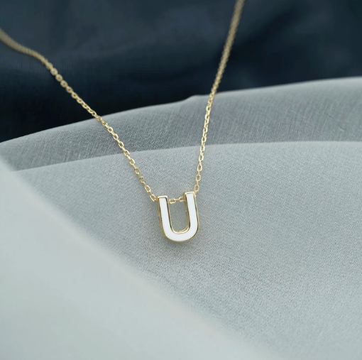 SMYKKE I SØLV BOKSTAV U